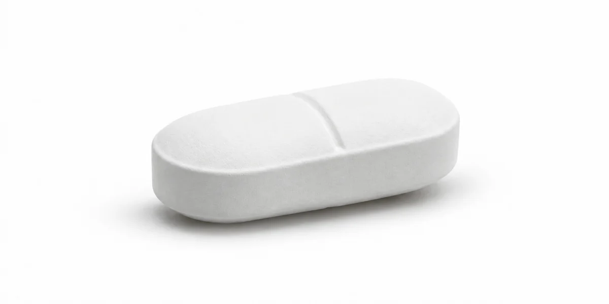 Calcium + Magnesium + Zinc dosage form close-up