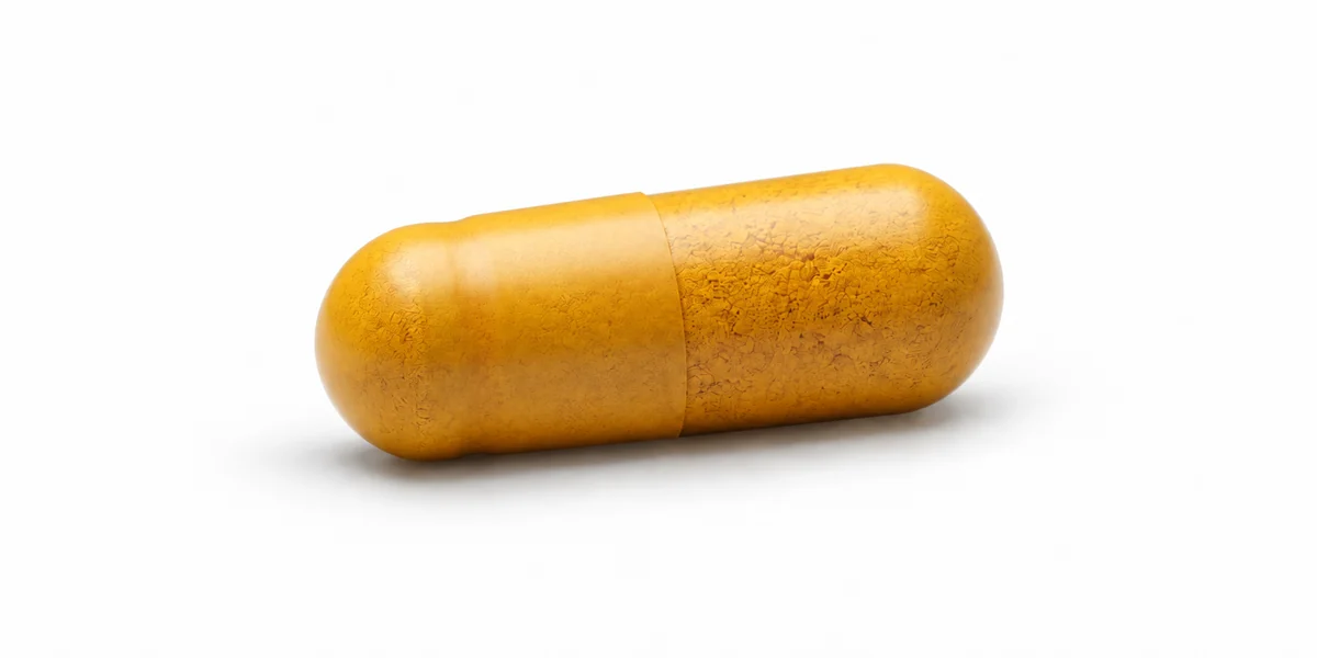 Curcumin + Piperine 95% dosage form close-up