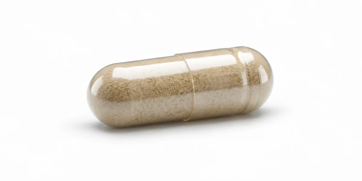 Korean Ginseng dosage form close-up