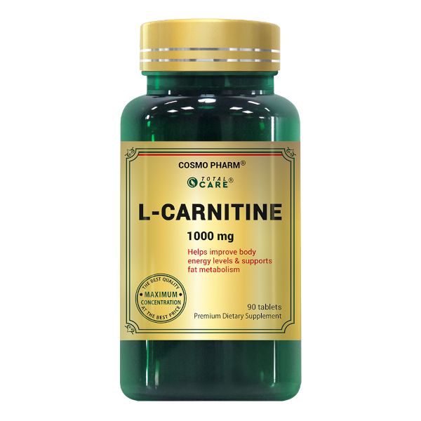 L-Carnitine 1000 mg 100 Tablets