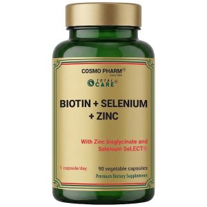 BIOTIN + SELENIUM + ZINC - hair, skin, nails, immune system, thyroid and metabolism