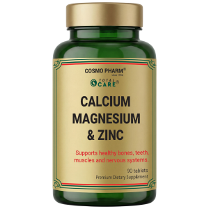 Calcium + Magnesium + Zinc for osteoarticular, muscular, cardiovascular and nervous systems