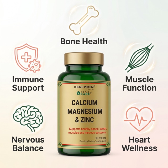Calcium + Magnesium + Zinc for osteoarticular, muscular, cardiovascular and nervous systems - Image 3