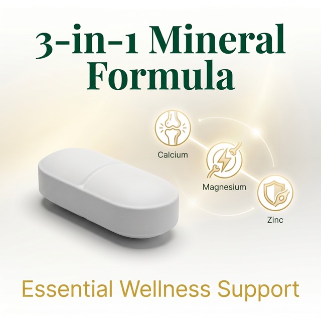 Calcium + Magnesium + Zinc for osteoarticular, muscular, cardiovascular and nervous systems - Image 2