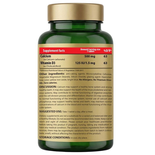 CALCIUM Vitamin D3. Prevents rickets, osteoporosis, hypocalcemic tetany - Image 9