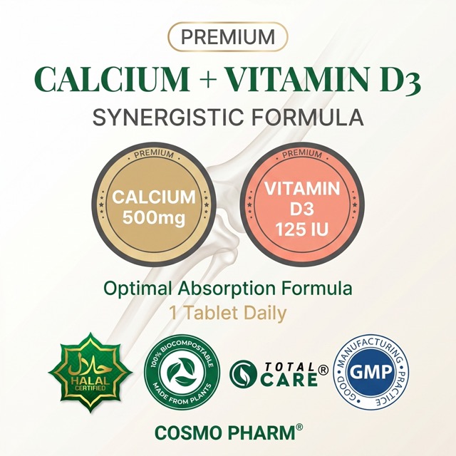 CALCIUM Vitamin D3. Prevents rickets, osteoporosis, hypocalcemic tetany - Image 5