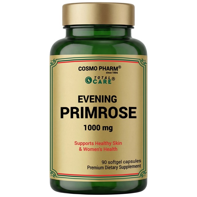 Evening Primrose Oil 1000 mg. Beauty starts from within! Hormonal balance
