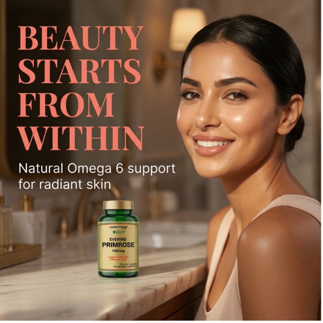 Evening Primrose Oil 1000 mg. Beauty starts from within! Hormonal balance - Image 4