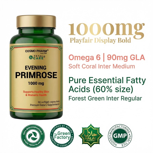 Evening Primrose Oil 1000 mg. Beauty starts from within! Hormonal balance - Image 5