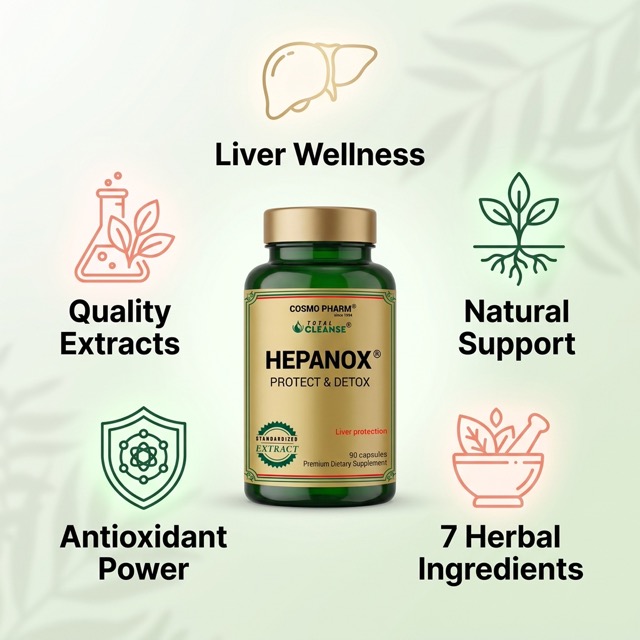 Hepanox Protect Detox - Liver Protection - Natural Supplement - Image 2