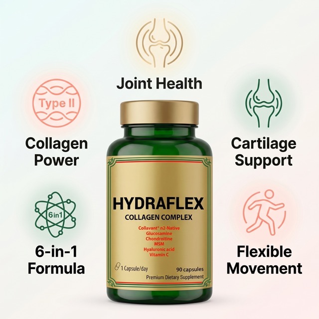 HYDRAFLEX® COLAGEN COMPLEX for joint health with just 1 capsule per day - Image 4