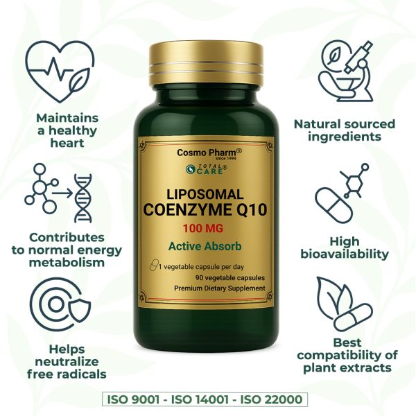 LIPOSOMAL COENZYME Q10 100 mg - equivalent to 400 mg - Image 3