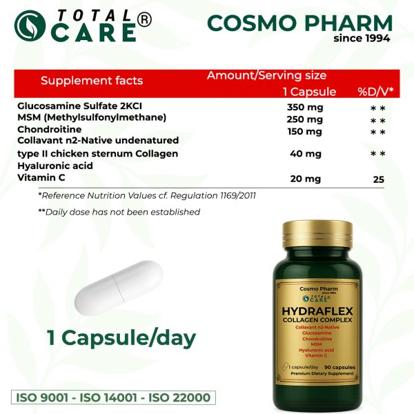 HYDRAFLEX® COLAGEN COMPLEX for joint health with just 1 capsule per day - Image 5