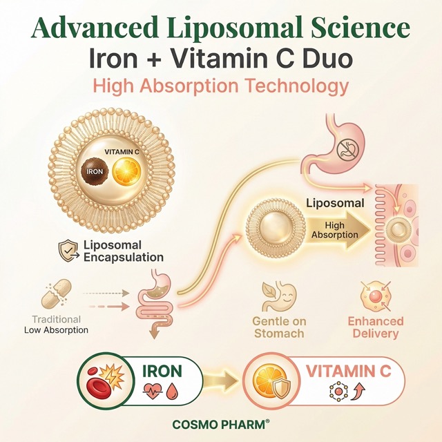 IRON + VITAMIN C DUO LIPOSOMAL | High absorption - Image 7