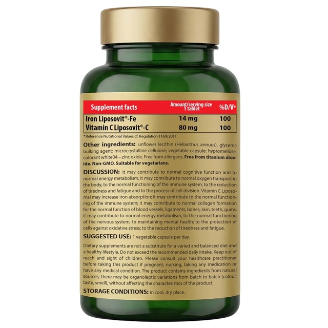 IRON + VITAMIN C DUO LIPOSOMAL | High absorption - Image 9