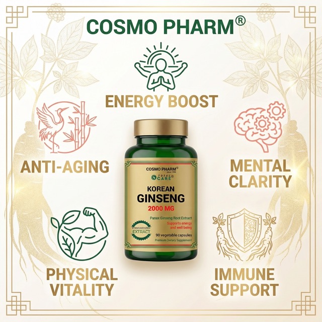 KOREAN GINSENG 2000 mg - Vitality and Balance! - Image 3