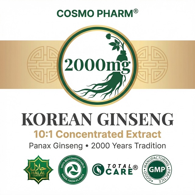 KOREAN GINSENG 2000 mg - Vitality and Balance! - Image 5