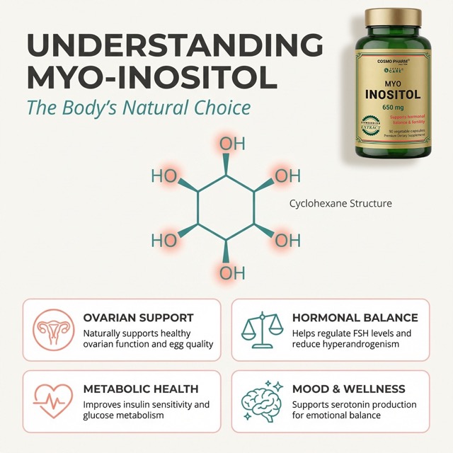 MYO Inositol - Ovarian Health, Hormonal Balance, Fertility - Image 2