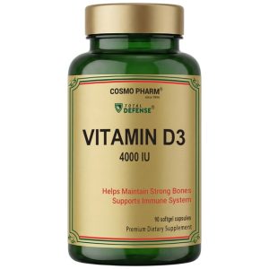 Vitamin D3 4000 IU, Cosmo Pharm® capsules