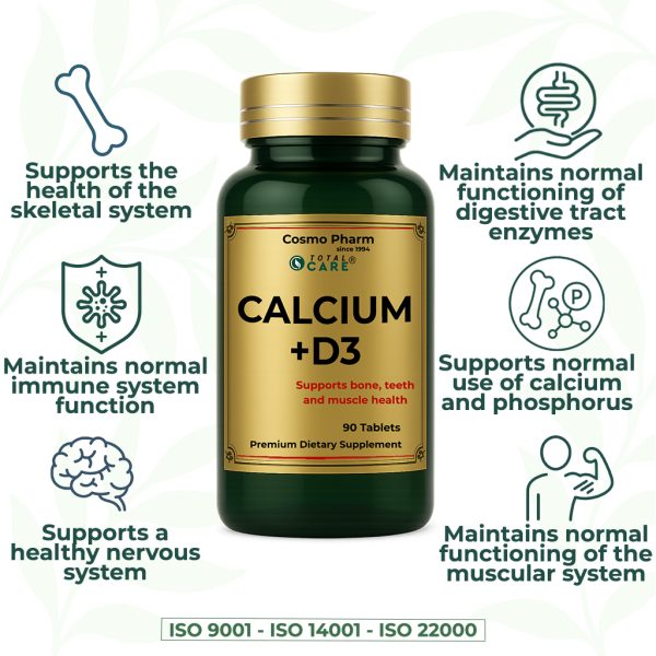 CALCIUM Vitamin D3. Prevents rickets, osteoporosis, hypocalcemic tetany - Image 2