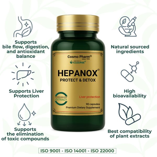 Hepanox Protect Detox - Liver Protection  - Natural Supplement - Image 3