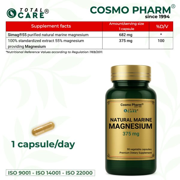NATURAL MARINE MAGNESIUM 375 mg - Image 5