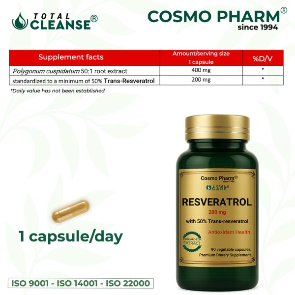 RESVERATROL 200 mg The Antioxidant Champion - Image 5