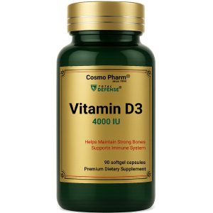 Vitamin D3 4000 IU, Cosmo Pharm® capsules