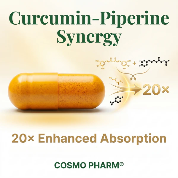 CURCUMIN PIPERINE 95 - Antioxidant. Antiaging. - Image 5