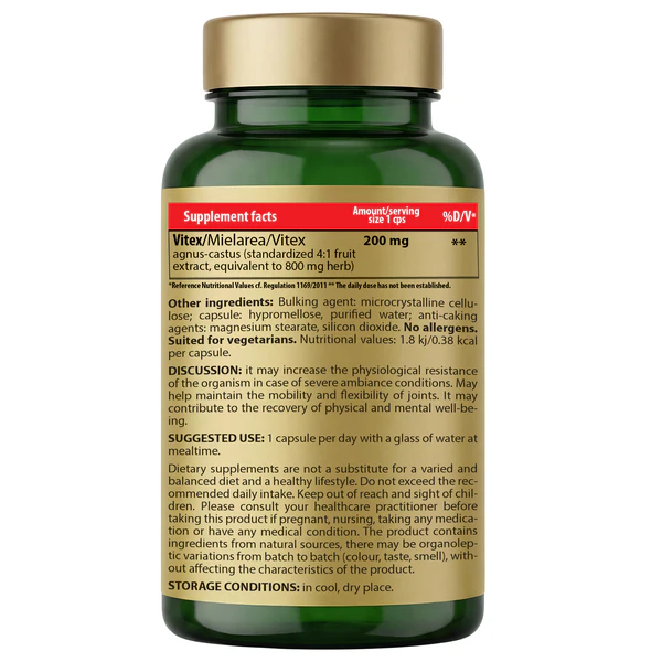 Vitex 800 Chasteberry, 90 Vegetable Capsules, Supports Hormonal Balance and a Comfortable Monthly Cycle for Women - Image 9